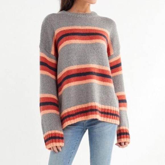 Urban Outfitters Sweaters - Urban Outfitters Bobby Boyfriend Striped Sweater